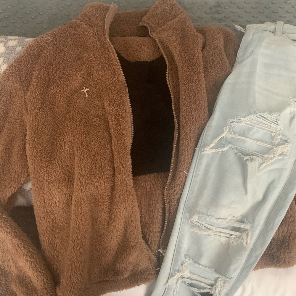 Shein Fuzz Jacket